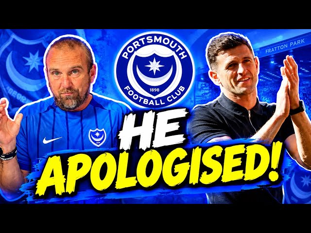 🚨 MOUSHINO APOLOGISES! | DID POMPEY’S BOSS GET IT WRONG?