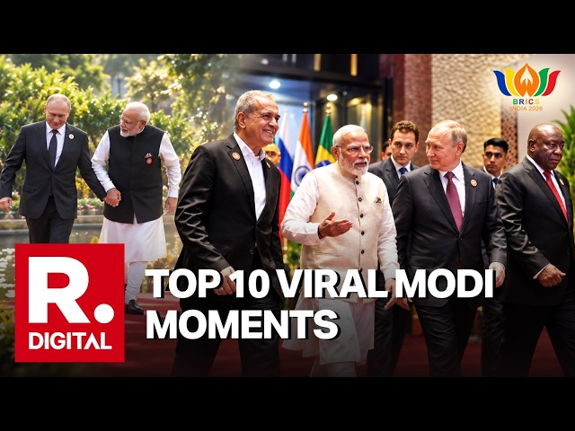 18th BRICS Summit Concludes: Top 10 Viral PM Modi Moments in New Delhi