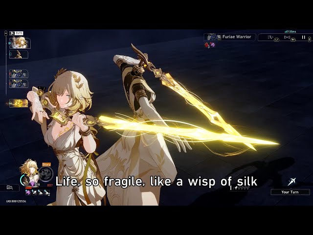 Aglaea English Battle Voice Lines