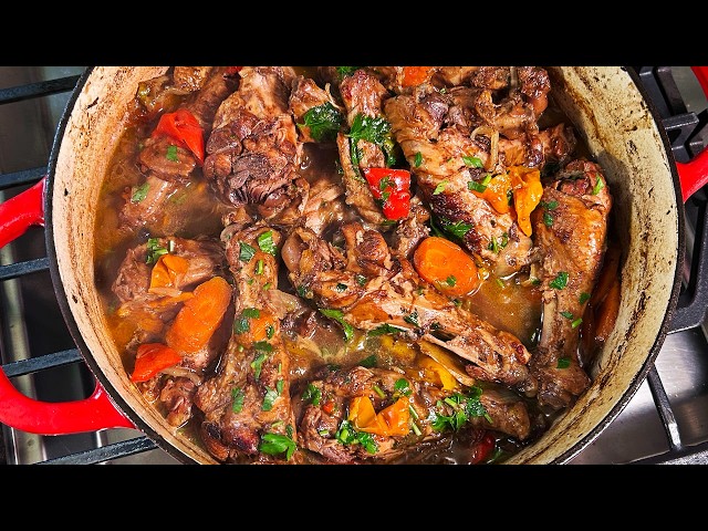 Easy & Foolproof Caribbean Stewed Turkey Wings (Rich & Savory)