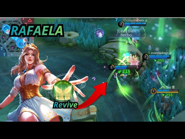 “¡NO PUEDEN MATARNOS! 😱 RAFAELA REVIVE Y CURA TODO 🔥 | Mobile Legends”