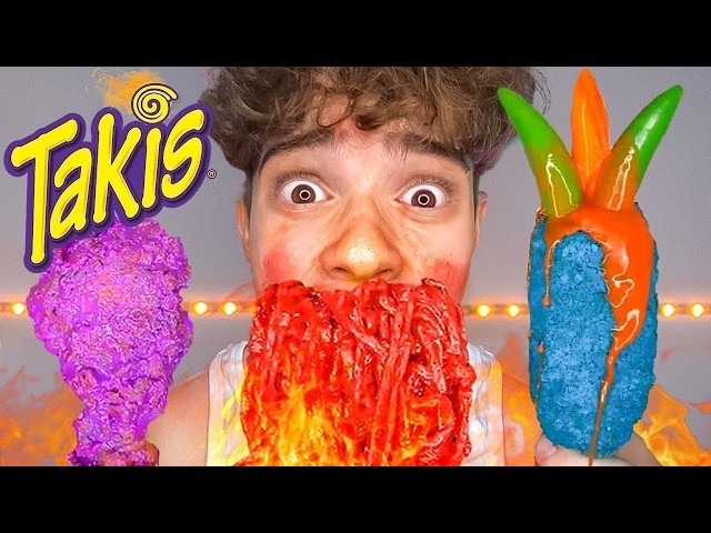 Extreme Giant Food, Tiny Food, Color Food and Super Extreme Spicy! - Food Challenges