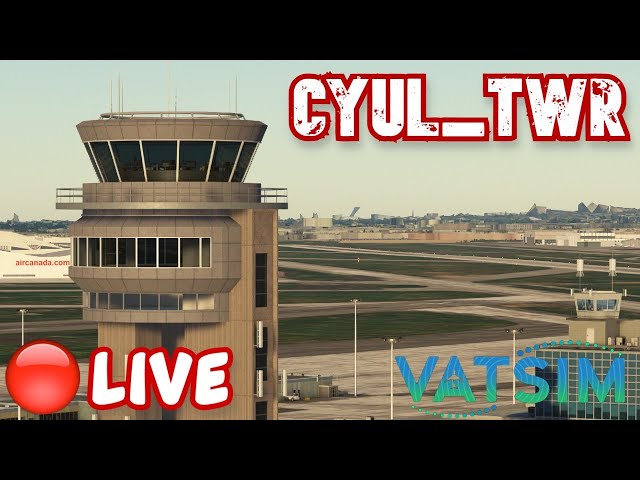 CYUL DEPARTURES | Montreal Wednesdays Event | High Realism VATSIM ATC | MSFS | #91 [EN/FR]
