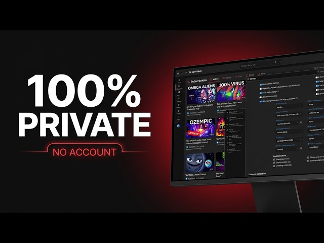 OpenTubeX: A highly customizable, open-source YouTube client with privacy in mind