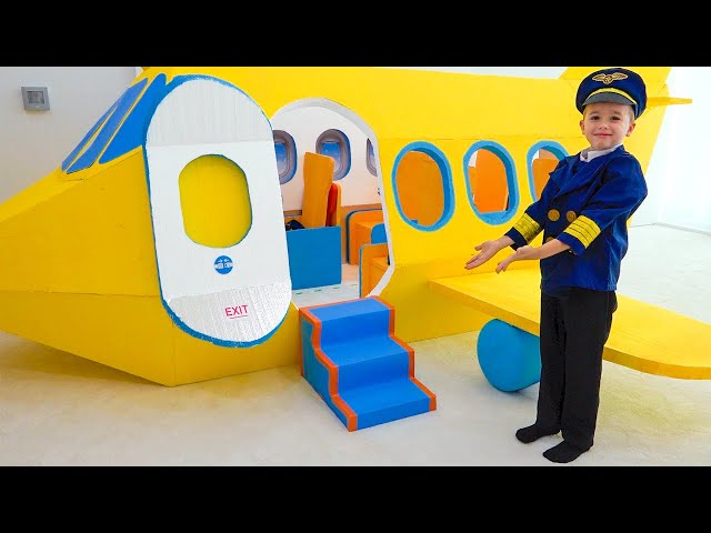 Airplane challenge with Vlad and Niki