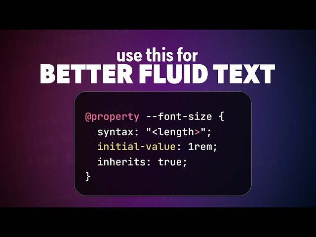 Fixing fluid typography