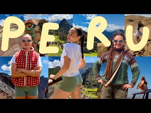 10 days in PERU☆ everything I ate, saw & did :)