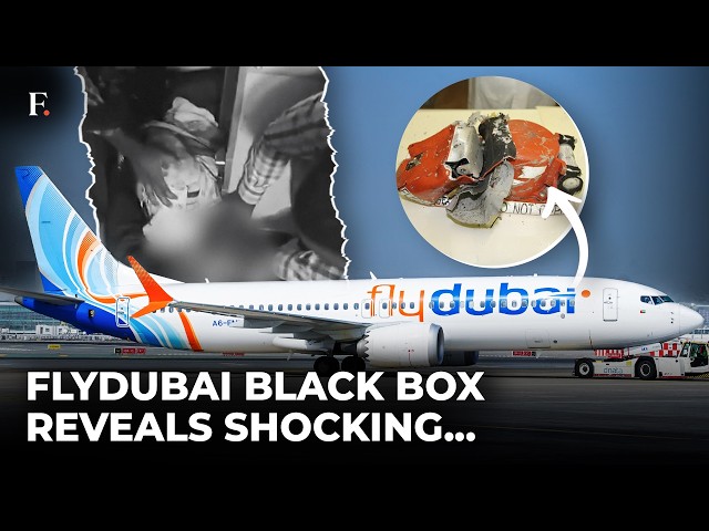 First flydubai Cockpit Video Out; Black Box Seized For Probe | Oman Mum On Attacker | Firstpost