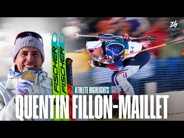 France's Most Decorated Olympian: Quentin Fillon-Maillet 🇫🇷| Athlete Highlights | #MilanoCortina2026
