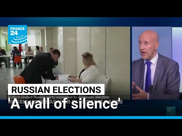 Russian elections: 'Even the facade of opposition has gone' • FRANCE 24 English