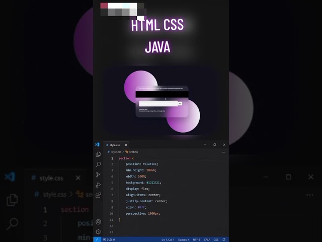 #uidesign #softwareengineer #cssanimation #javascript #frontenddevelopment #100daysofcode