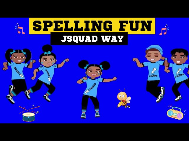 Learn to read and spell three letter words | The JSquad Way