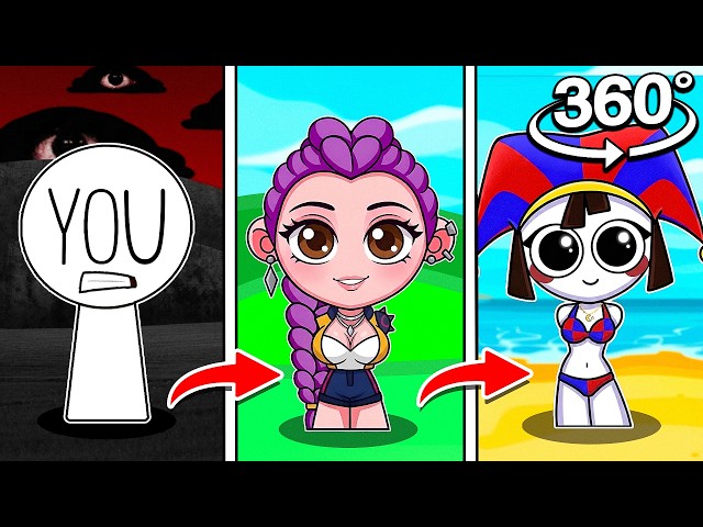 Sprunki HUNTRIX And Others React In 360! Kpop Demon Hunters