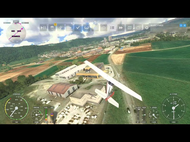 Microsoft Flight Simulator (Xbox Series X) - Free Flight: Switzerland, Baden/Wettingen
