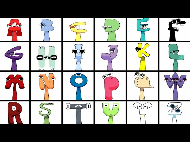 My Sprunki OC : All Alphabet Lore (A,B,C,D,E,F,G,H,I,J,K,L,M...) - Incredibox Alphabet Lore