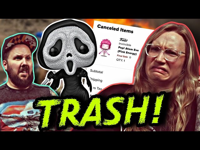 GHOSTFACE FUNKO POP HAS GONE TOO FAR | TRASH IS BACK!