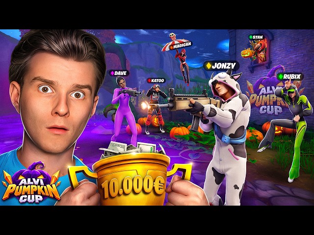 The GERMAN CREATOR TOURNAMENT was intense.. 😂🎃 (FORTNITE HALLOWEEN)
