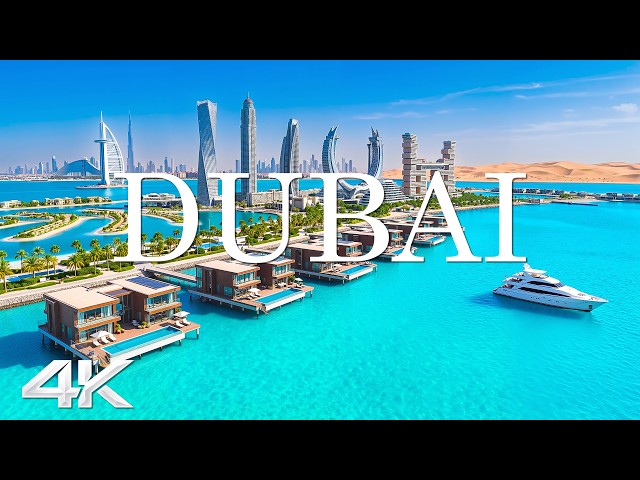 The Beauty of Dubai 🇦🇪 Iconic Skyline, Ocean Views & Deep House 4K
