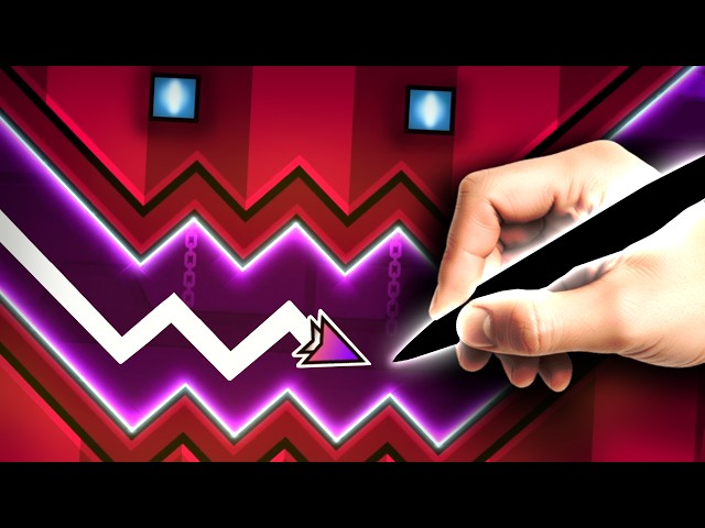 Playing Geometry Dash... with a pen