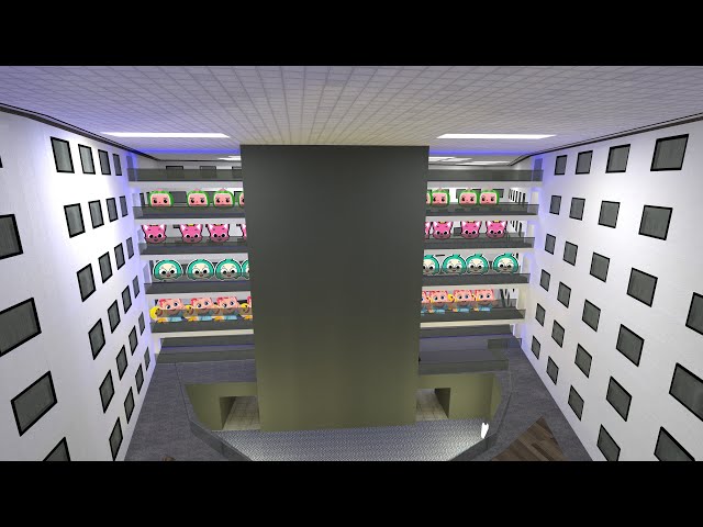 *MANY* *COCOMELON* Ninimo Pinkfong And Bebefinn *CHASE* around gm_liminal_hotel | GMOD Nextbot Chase