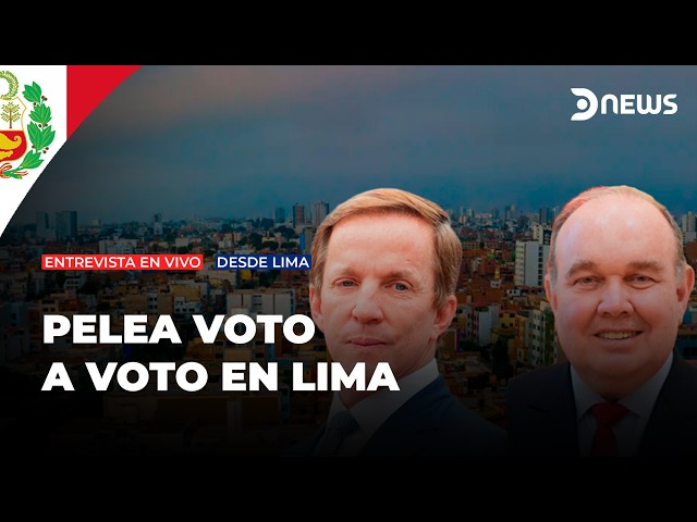 🇵🇪 Elections in Lima: Tight race between Rafael López Aliaga and Francis Alison | DNews