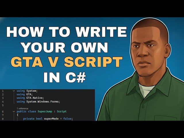 GTA V Script Coding Tutorial | Creating a Super Jump Script in C# | S01E01
