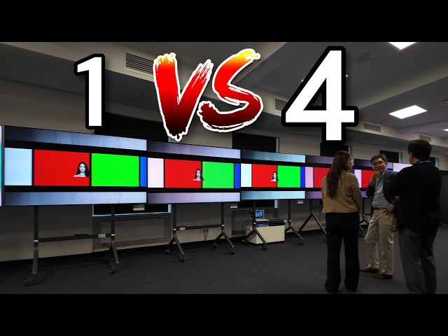 1 OLED Takes on 4 RGB Mini LED TVs — Here’s What Happened