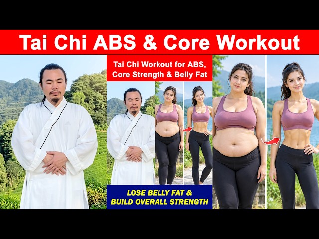 Tai Chi ABS & Core Workout | Lose Belly Fat and Build Overall Strength