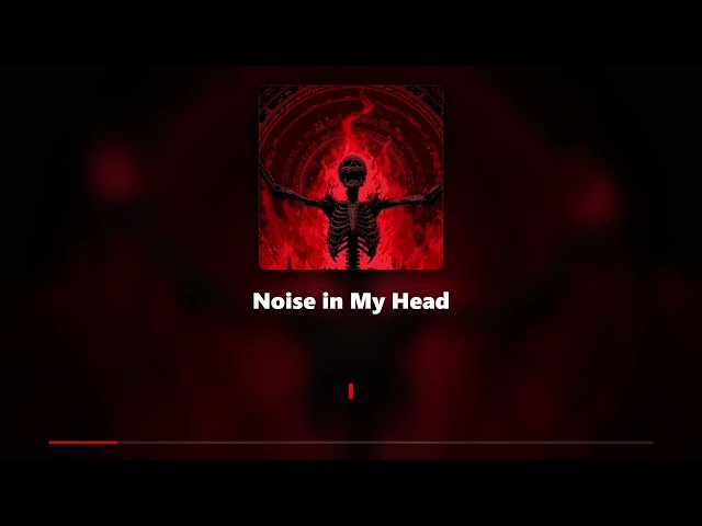 NOISE IN MY HEAD 🖤  | Cinematic Rap