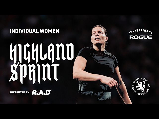 Full Live Stream - Highland Sprint - Event 9 - Individual Women | 2026 Rogue Invitational
