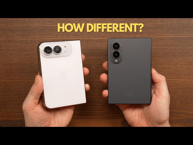 Apple iPhone Duo vs Samsung Galaxy Z Fold 8 – Size & Design Compared