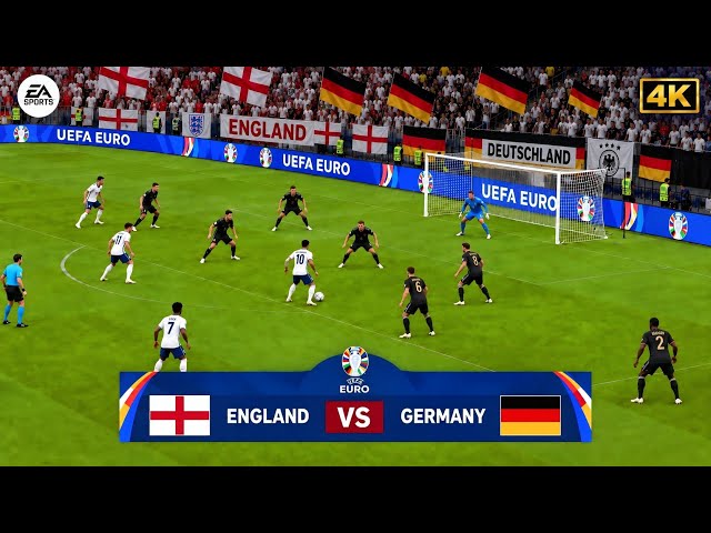 20 Sep, 2026 | England vs Germany | UEFA EURO Match | EA SPORTS FC 26 Gameplay 4K