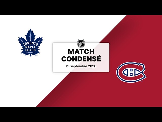 Maple Leafs @ Canadiens 9/19/2026 (Preseason)