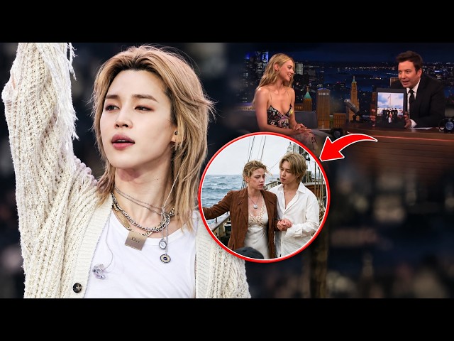 Lili Reinhart Tells Jimmy Fallon She Got Sick Filming BTS Jimin