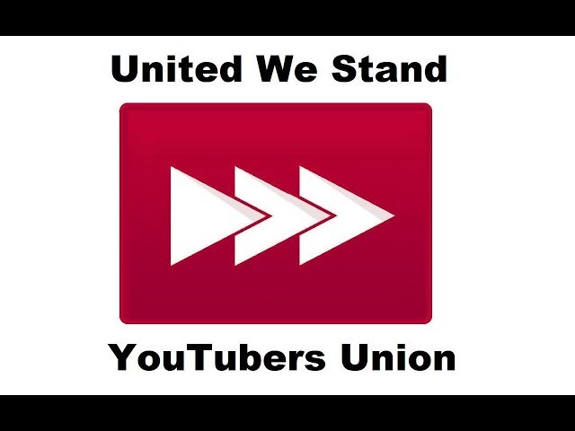 Creators, Users... To Arms! Join the YouTubers Union.