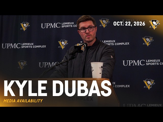 Kyle Dubas Media Availability (10.22.26) | Pittsburgh Penguins