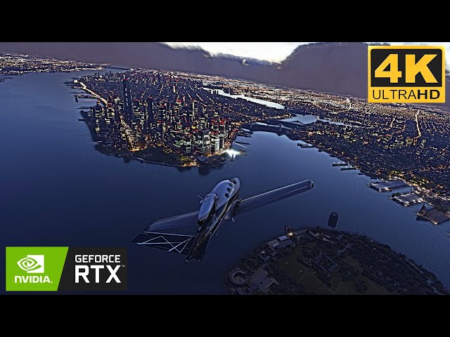 Microsoft Flight Simulator 2024 RTX 5090 Gameplay! 4k DLAA Ultra Settings - No HUD/No Commentary