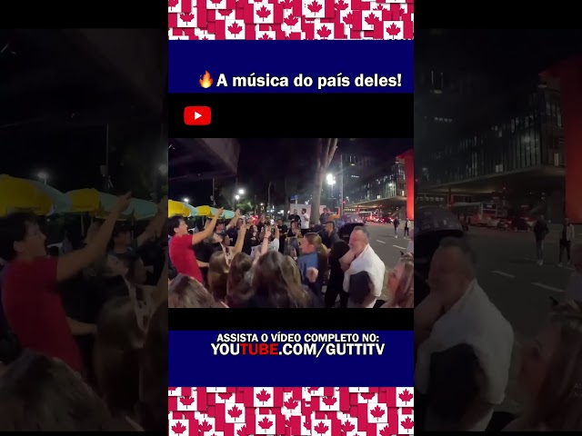 Canadenses curtindo o som de casa!❤️ Justin Bieber fez a conexão!