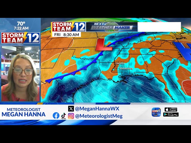 Monday AM Weather Live