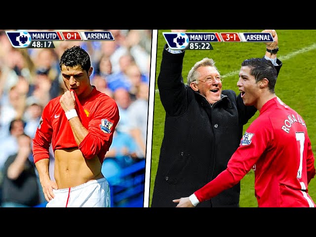 The Day Cristiano Ronaldo Saved Sir Alex Ferguson At Old Trafford