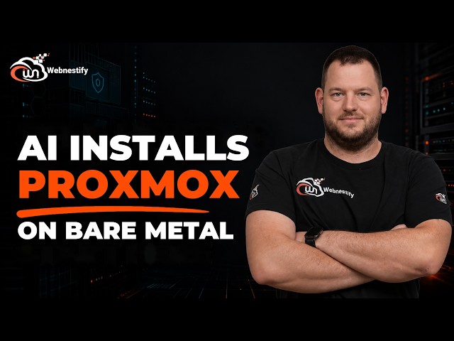 Install Proxmox on Hetzner Bare Metal with an AI Agent | Self-Hosting 101