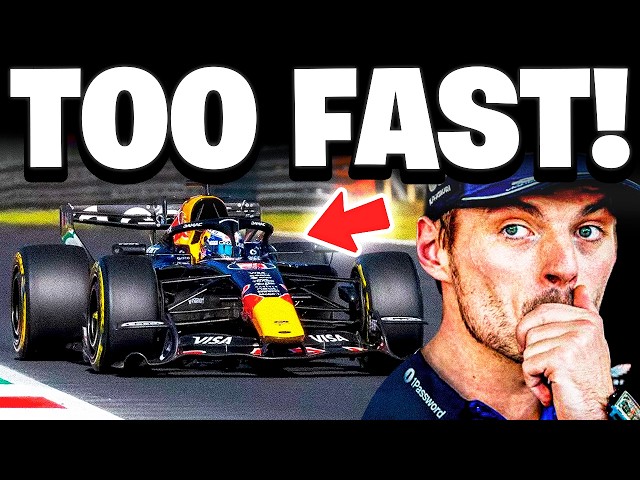 Red Bull JUST REVEALED Verstappen's INSANE New Telemetry Data After Italian GP!