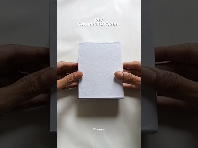DIY Canvas Tutorial 😍 #diy #craft #canvatutorial #art #handmade #tutorial #shorts #viral #trending