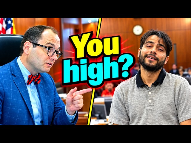 Are you high right now? #judgefleischer