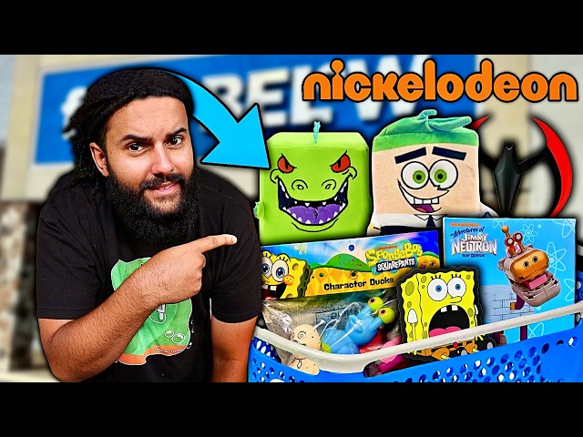 My NEW Town Is FULL Of RARE Nickelodeon Merch!!