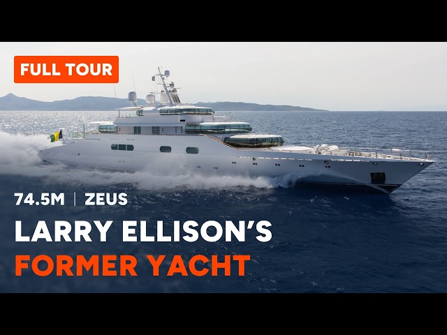 Onboard ZEUS: Larry Ellison's Iconic Former Yacht