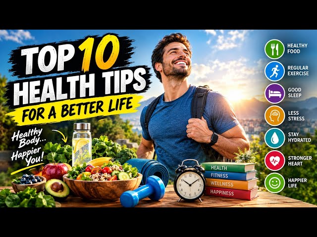 Top 10 Health Tips for a Better Life