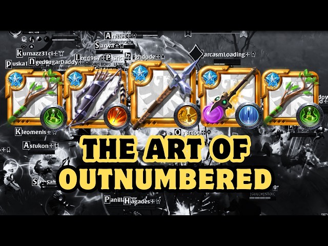 5vX | The Art of Outnumbered Fight | eFeF | Albion Online