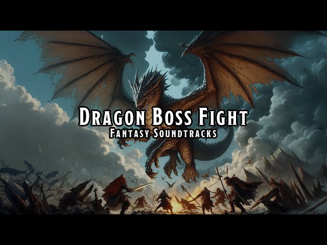 Dragon Boss Fight | D&D/TTRPG Battle/Combat/Fight Music | 1 Hour | Copyright free