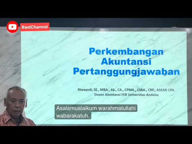 Perkembangan Akuntansi Pertanggungjawaban